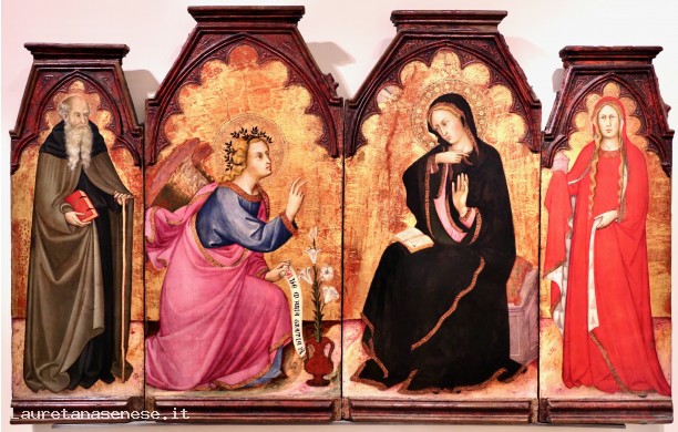 Annunciazione e i Santi Antonio Abate e Maria Maddalena