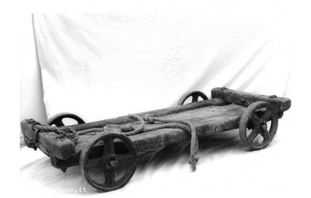 Carrello trasporto tronchi