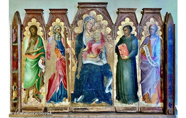 Madonna col Bambino e i Santi Giovanni Battista, Andrea, Francesco e il profeta Daniele