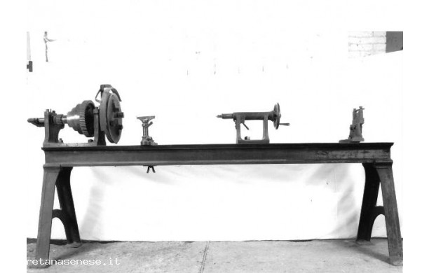 Tornio a Ferro trasformato in Tornio a legno