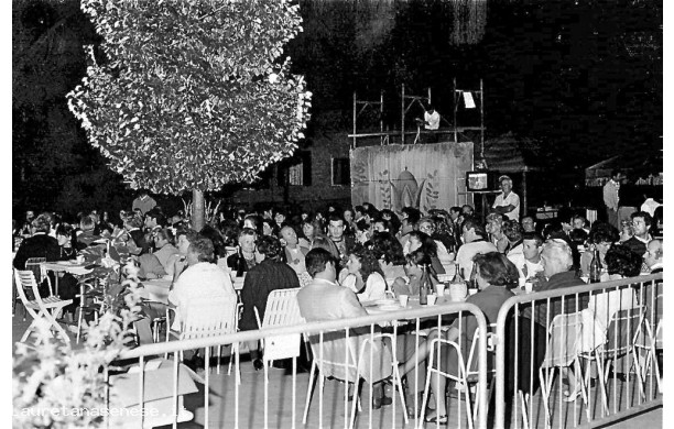 1990 - Cena propiziatoria della Corona all’Arena Italia