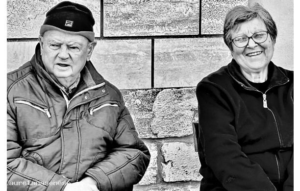 2021, Giovedì 6 Maggio - Alvaro e Marina dietro casa