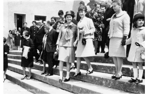 1965, Mercoledì 28 Aprile - Invitati al matrimonio di Marta e Elvio