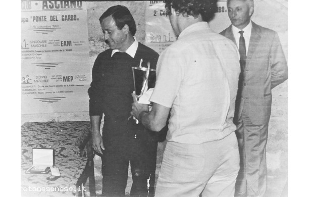 1968 - Torneo di Tennis: premiazione
