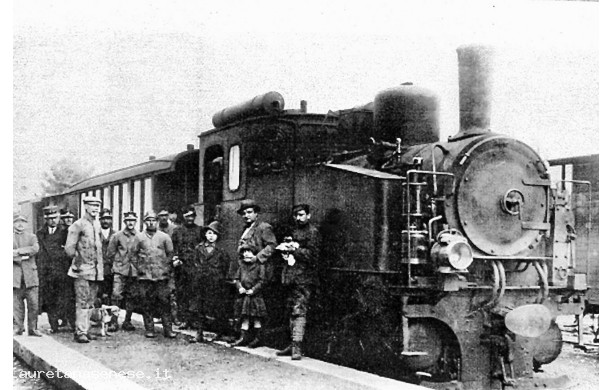 1917, Giovedì 28 Giugno - Entra in funzione il trenino Fontago - Montepulciano