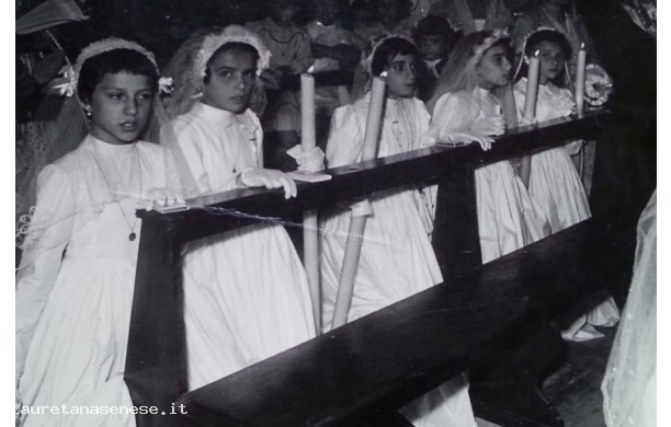 1956 - Prima comunione