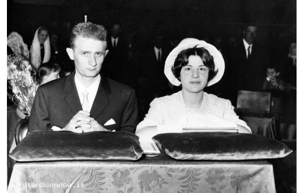 1970 - Otello Bonsi si sposa a Monte Oliveto Maggiore