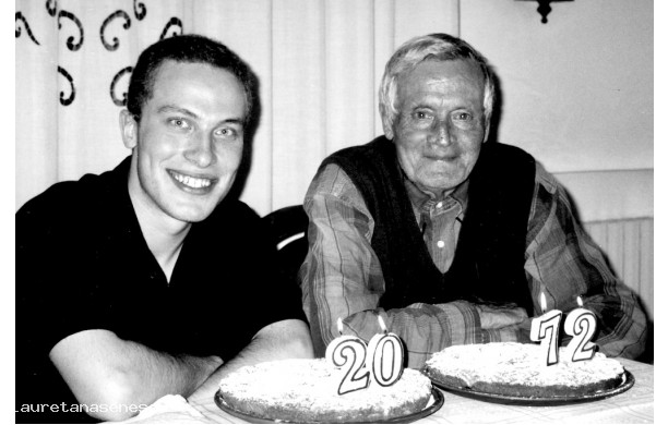 1999, 23 Settembre - Due generazioni diverse con qualcosa in comune