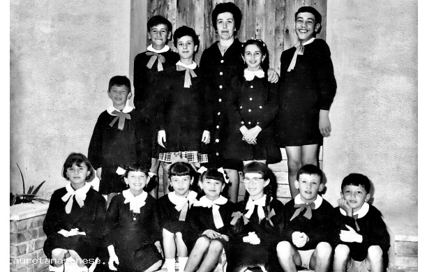 1965 - La pluriclasse di Asciano Scalo