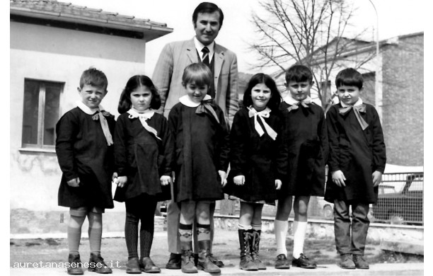 1969 - Una pluriclasse della scuola rurale di Asciano Scalo