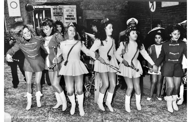 1989 - Estemporanea esibizione di Majorette