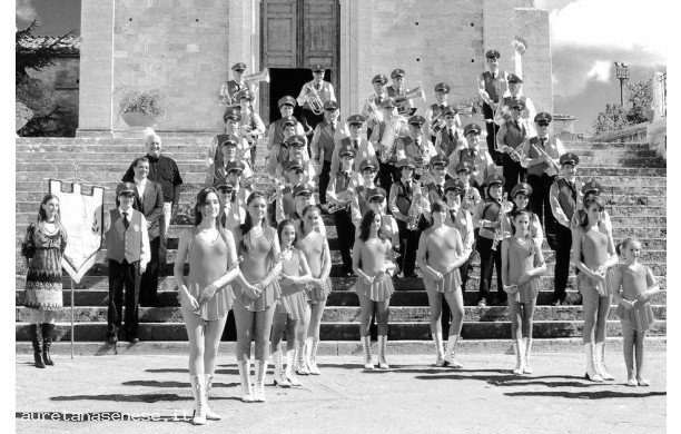 2010 - La formazione della Giuseppe Verdi per il Festival Bandistico