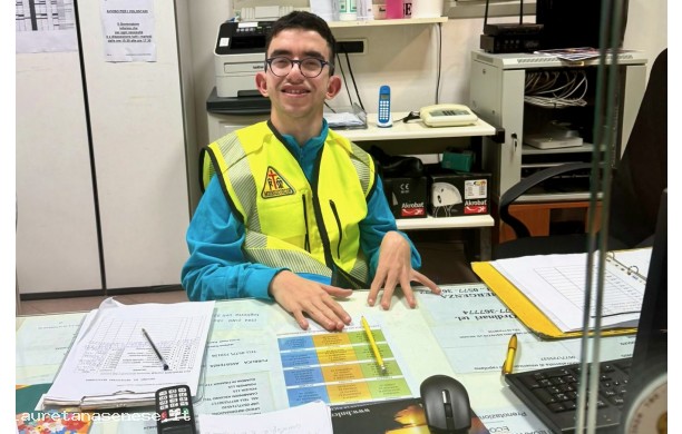 2025, Giovedi 6 Febbraio - Alessio di servizio alla Misericordia