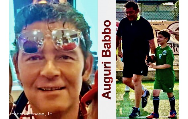 2025, Venerdi 1 Agosto - Babbo Alberto sempre di buon umore