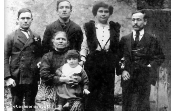 1915 - La famiglia di Gabriello Francini