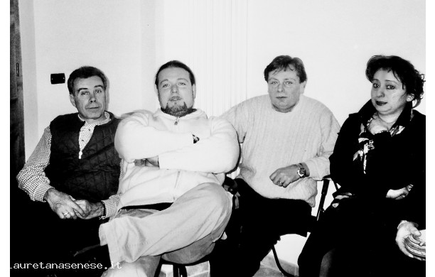 2001, 3 Febbraio - Amici al compleanno di Manola