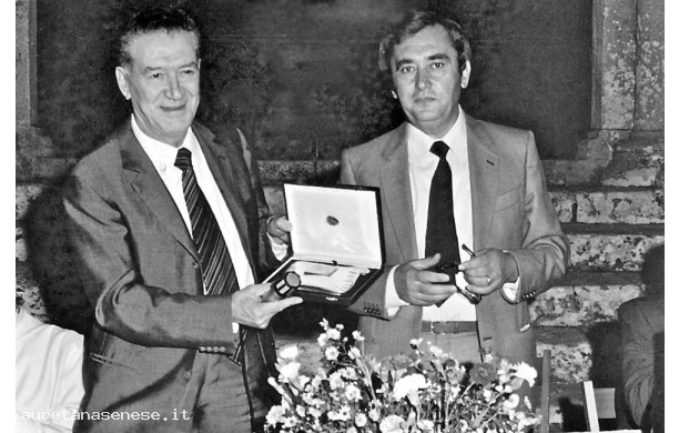1982 - Garbo d’Oro, il conferimento del premio
