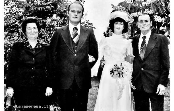 1976, Domenica 9 Maggio - Alessandra e Adimaro sposi