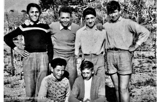 1955 - Allievi Avviamento Professionale Agrario a San Francesco