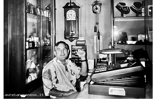 1993, Sabato 18 Settembre - Il Papini nel suo angolino di lavoro