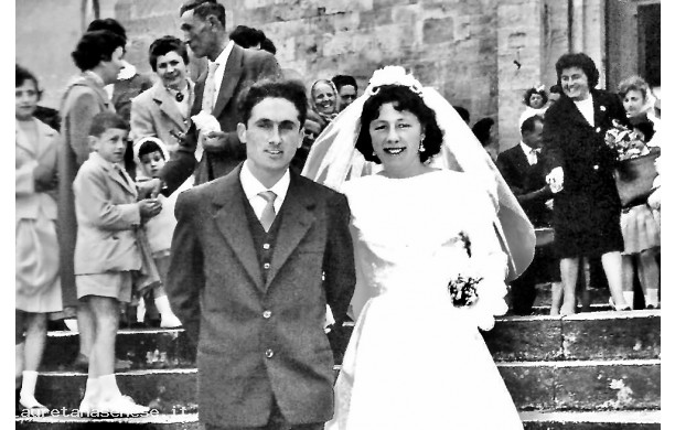 1960, Lunedì 18 aprile - Nozze fra Azelia ed Ernesto