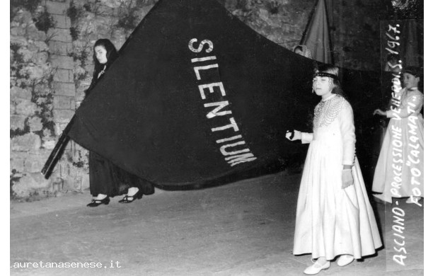 1967 - La processione del Venerdì Santo