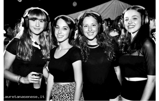 2016, Sabato 27 Agosto - Al Silent Disk del Prato Village