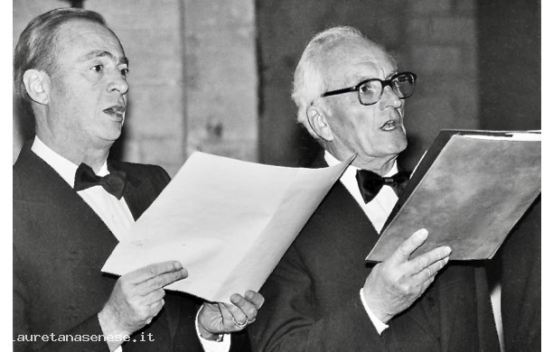 1988, Domenica 27 Novembre - Due noti Coristi Cattolici