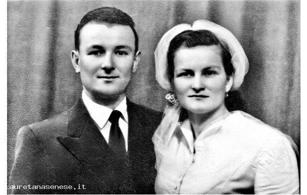 1953, Sabato 10 Ottobre - Lido e Marisa, sposi prima dell'inverno