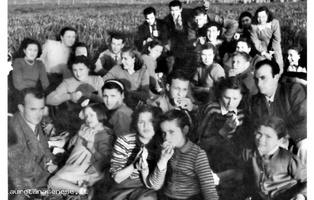 1950 - Merenda fra amici il lunedì di Pasqua