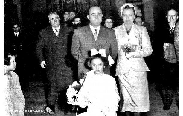1954, 30 Dicembre - Si sposano Mario e Pia