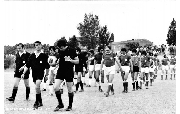 1971 - Torneo della Pievina: la squadra vincente del club gigliato
