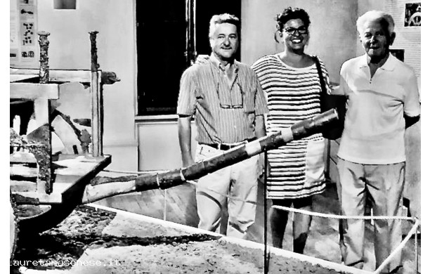 2017, Venerdì 4 Agosto - Gli artefici della ricostruzione di un carro etrusco