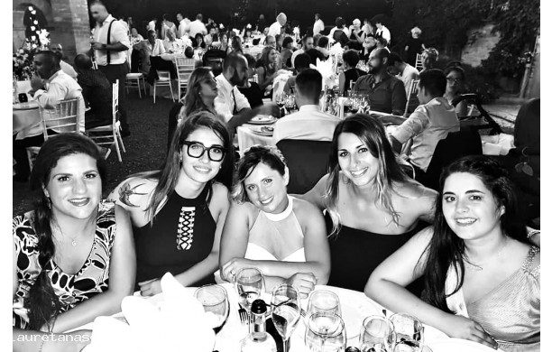 2018, Sabato 11 Agosto - Chiara con le amiche più care