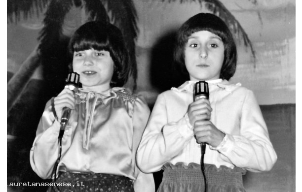 1979 - Festival canzone dei ragazzi. due partecipanti