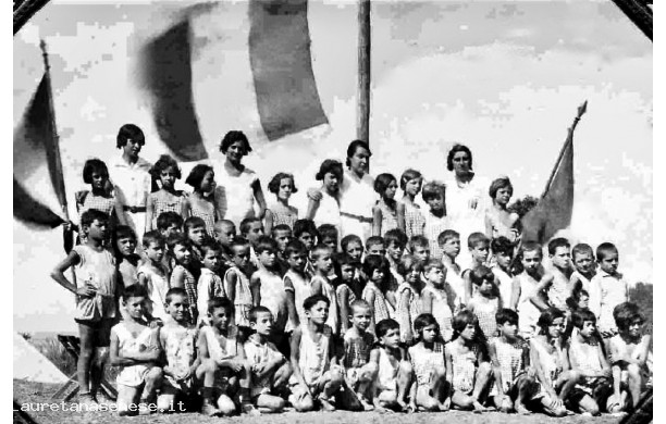 1931, Agosto - Colonia elioterapica durante la dittatura