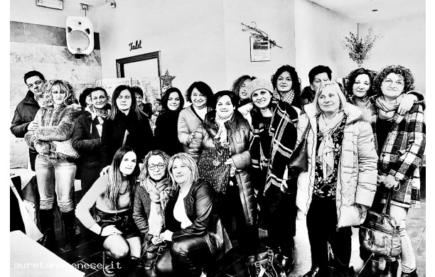 2022, 18 Dicembre - Il Personale della RSA  alla cena degli auguri di Natale