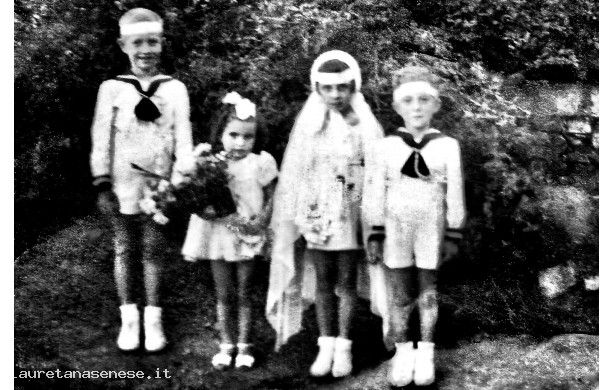 1946 - Cugini a Cresima in Sant'Agostino