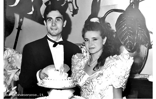 1992, Sabato 11 Luglio - Il taglio della torta