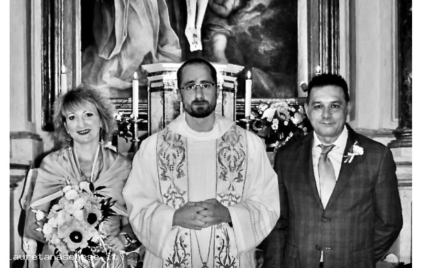 2021, Martedì 31 Agosto - Simona e Guerino celebrano il 25° di matrimonio