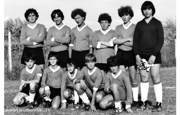 1982 - I giovani allievi della Virtus