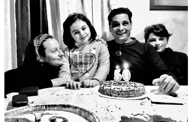 2021, 21 Gennaio - 50° compleanno del Fei con la bella famiglia
