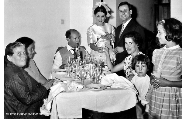 1965, Sabato 4 Settembre – Guido e Mariapia, con la famiglia del cugino Mario Mencarelli