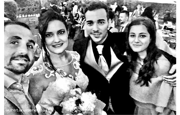 2018, Sabato 25 Agosto - Autoscatto durante il ricevimento