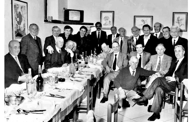 1990, Domenica 25 Marzo - Pranzo di ex giocatori e dirigenti VIRTUS Asciano