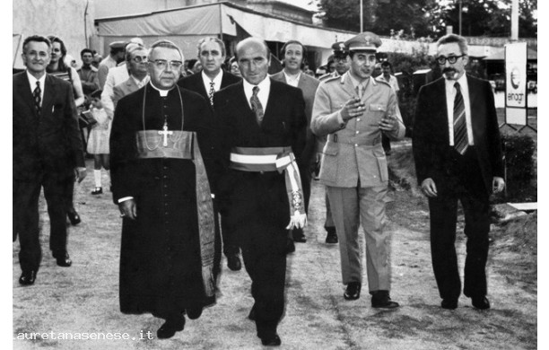 1973 - 6^ Mostra Mercato Ascianese: Le autorità locali