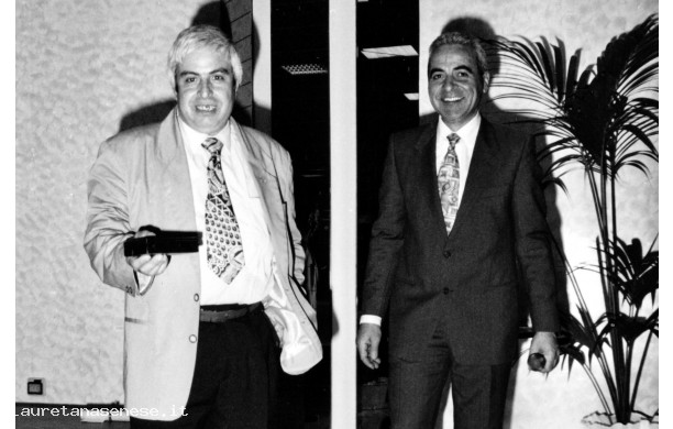 1993, Domenica 23 Maggio - Franco riceve la targa di riconoscimento come donatore