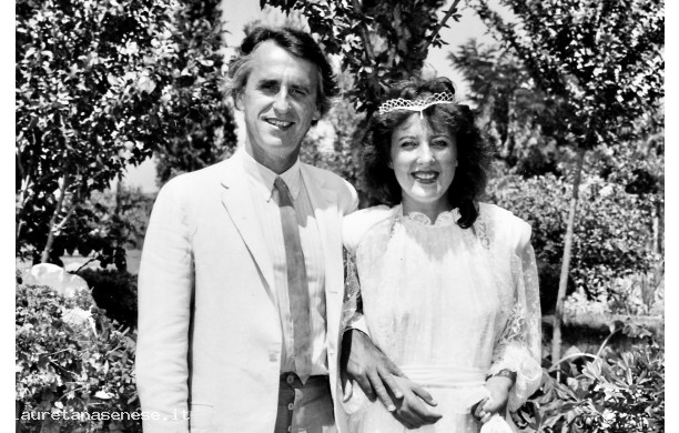 1984, 21 Luglio - Nadia e il noto Pittore Francese