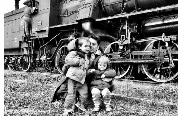 2015, Domenica 29 Marzo - I gemelli Burroni sul Treno Natura