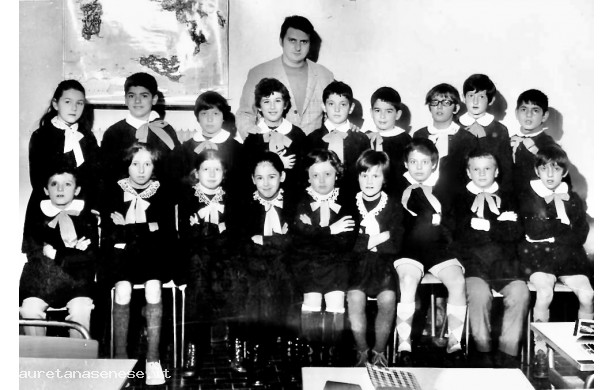 1971 - Quarta Elementare del mastro Giovanni Tozzi